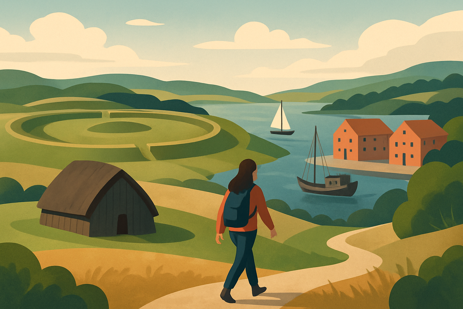 Oplevelser i Hobro: vikinger, fjord og vandring