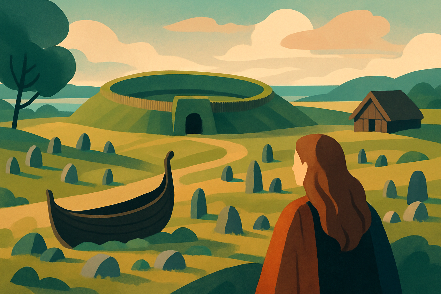 Vikingesteder i Danmark: ringborge, grave og museer