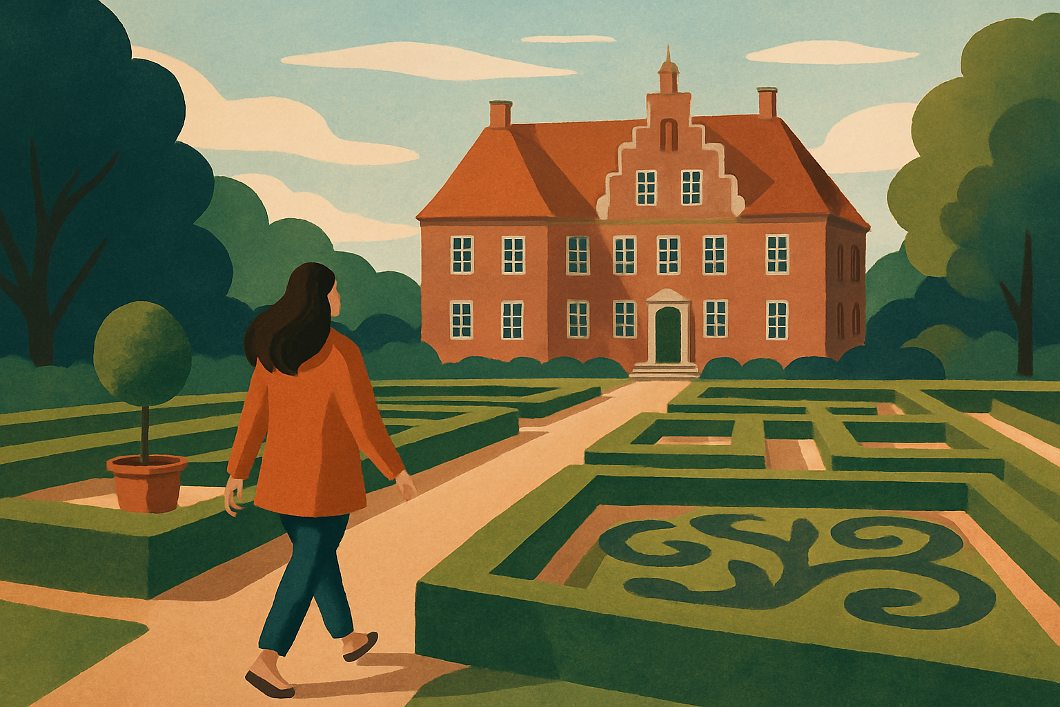 Sønderskov: museum, hovedgård og barokhave