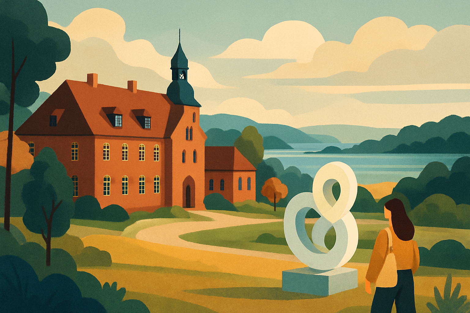 Anneberg Kulturpark: kunst, skulpturer og lokale smage