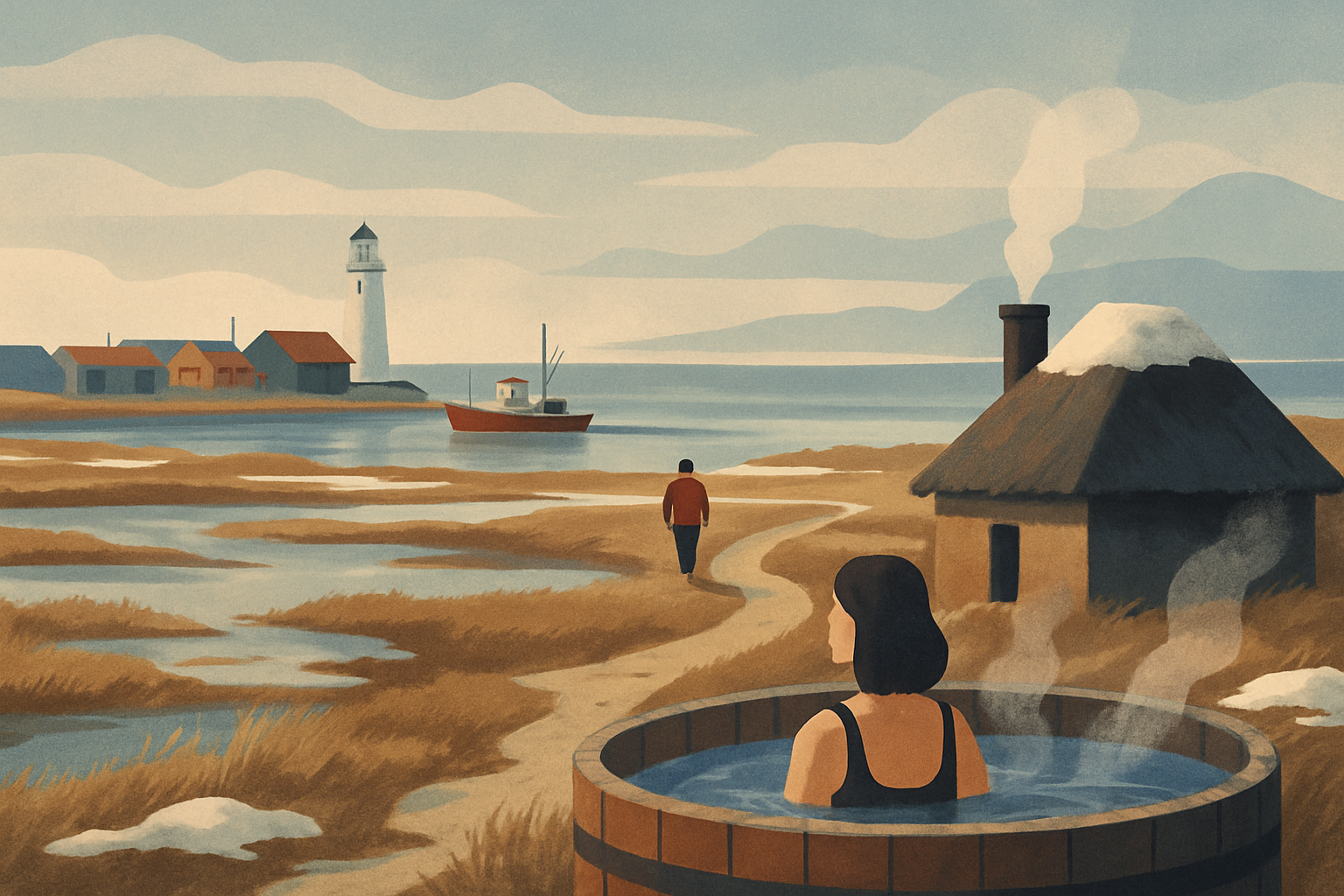 Vinterweekend på Læsø med natur, ro og varme pauser