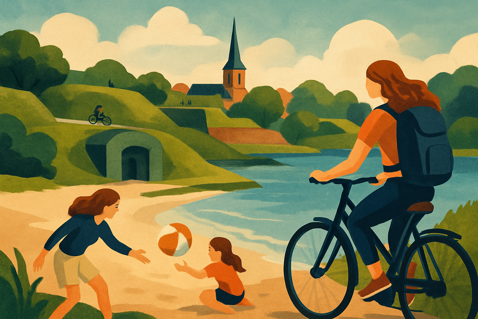 Oplevelser i Fredericia: historie, natur og aktiv ferie