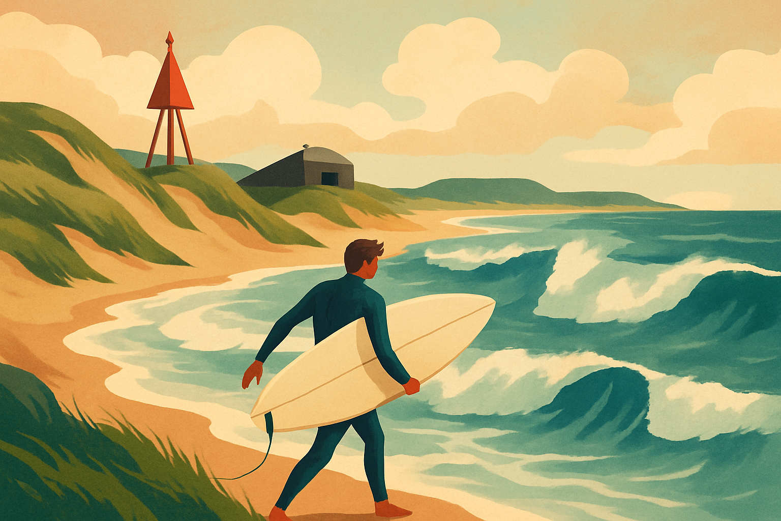Cold Hawaii: Danmarks Surf- og Naturoase ved Vestkysten