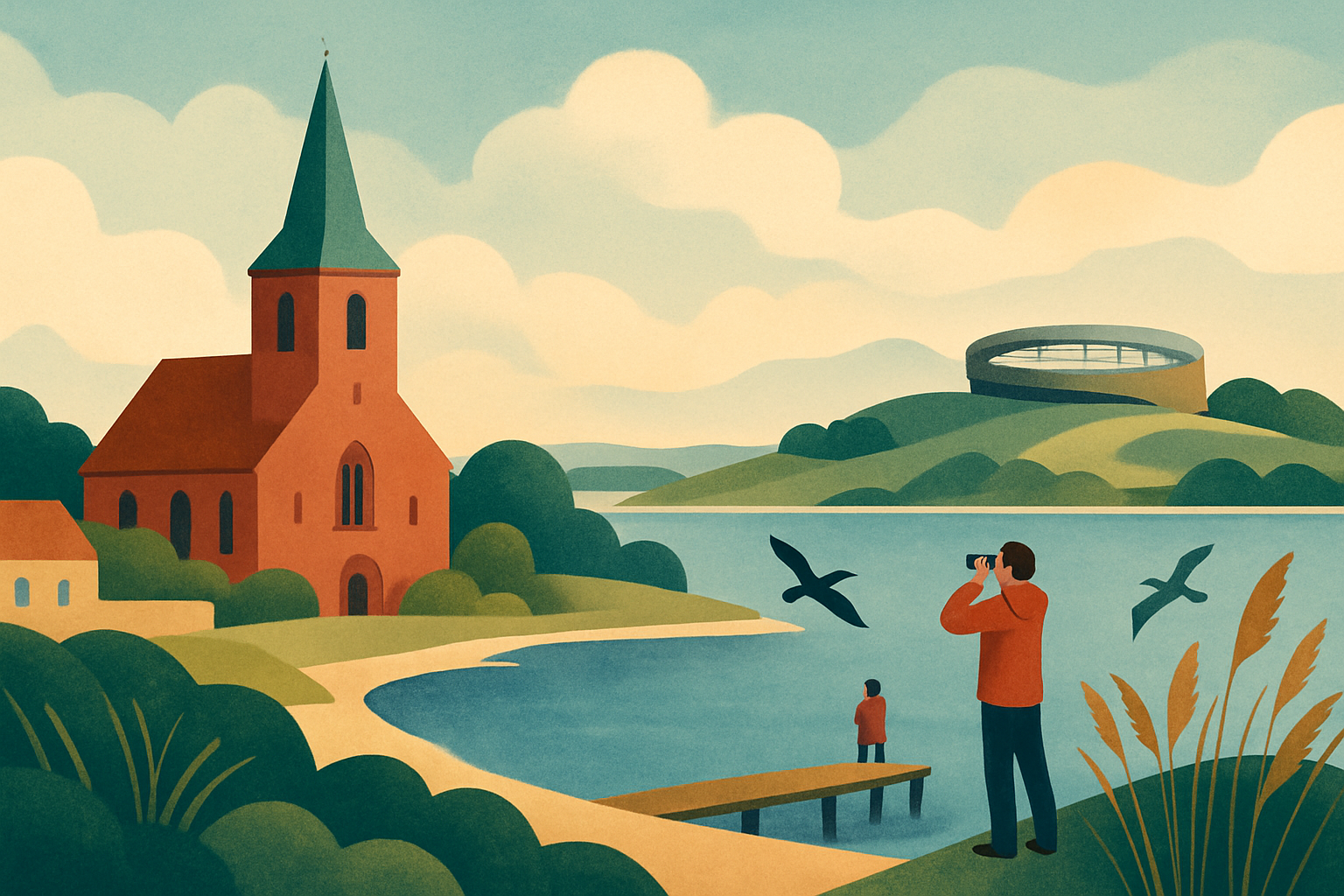 Seværdigheder i Ringkøbing: by, fjord og natur
