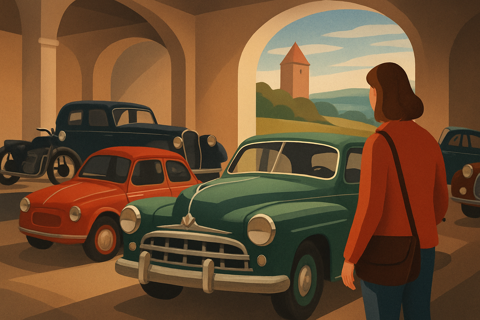 Bilmuseer i Danmark: tre ture for entusiaster