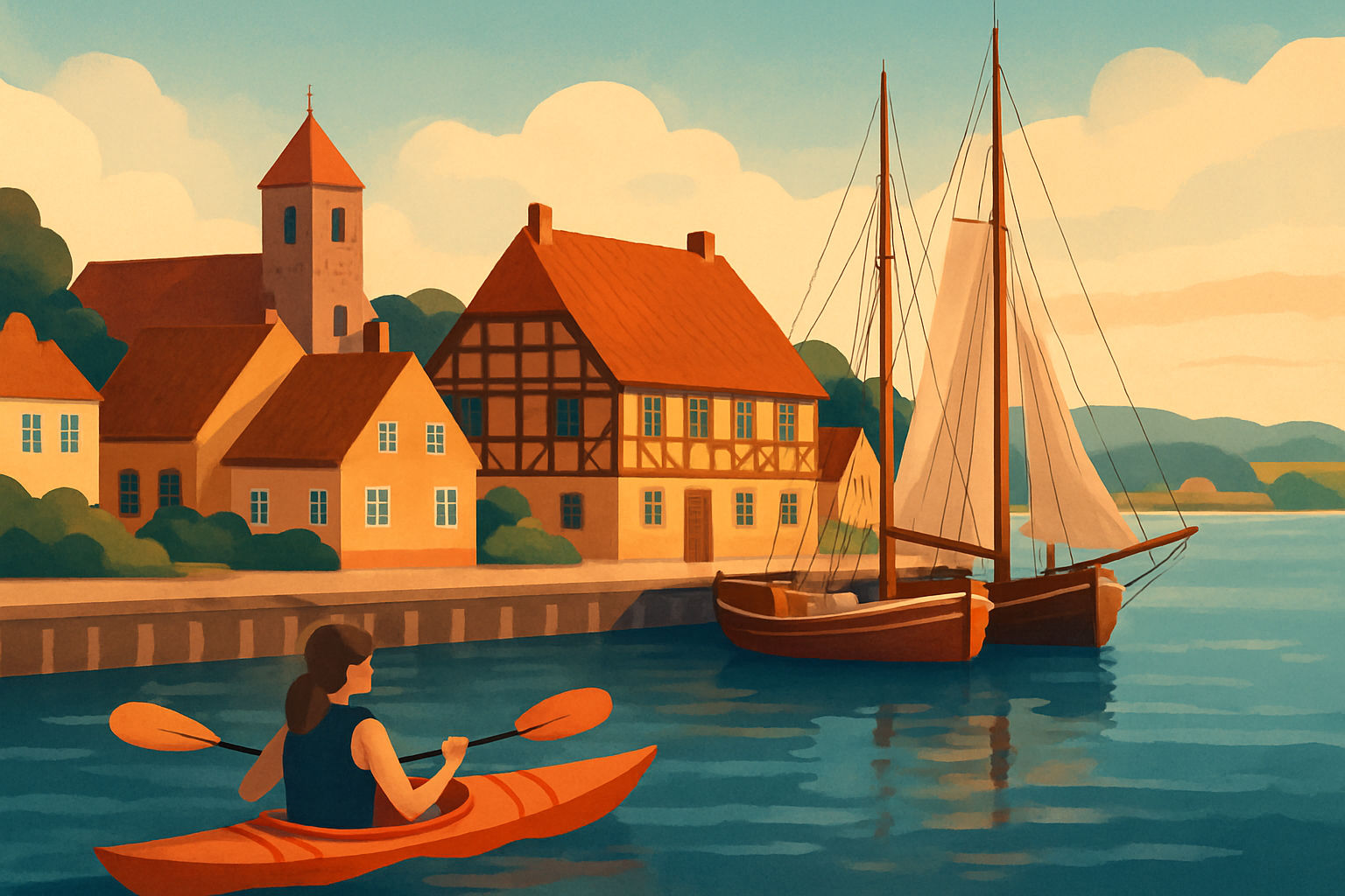 Oplevelser i Holbæk: Historie, havn og fjord