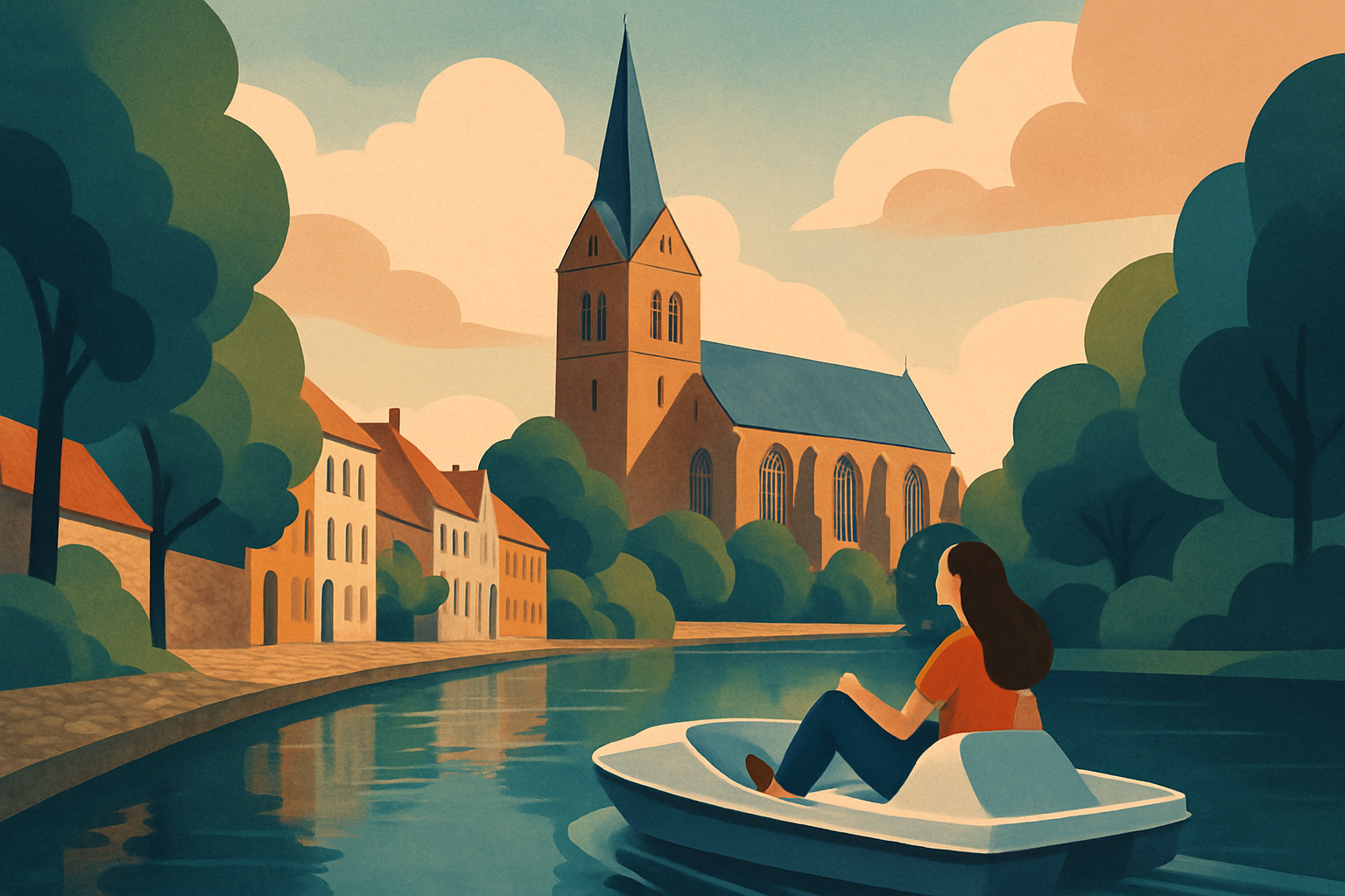 Haderslev: historiske gader, domkirke og oplevelser på vandet