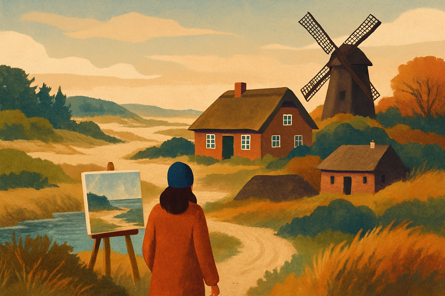 Fanø i efteråret: natur, kunst og øhistorie