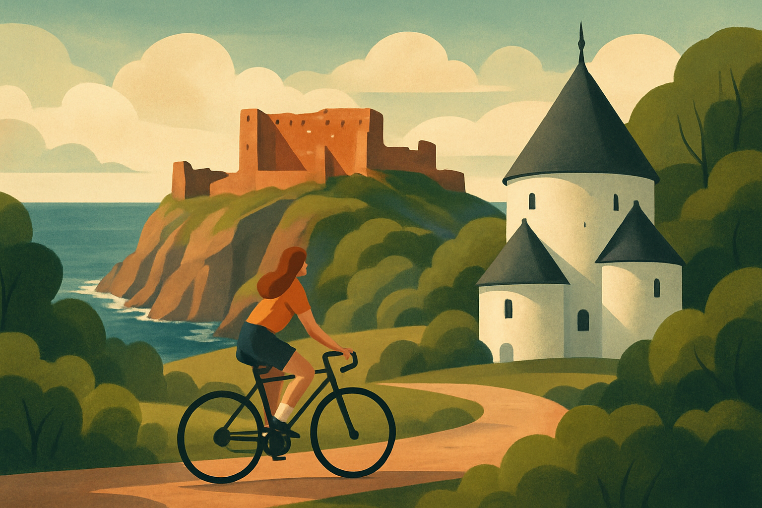 Oplev Bornholm på Cykelferie - Historie, Natur og Kultur