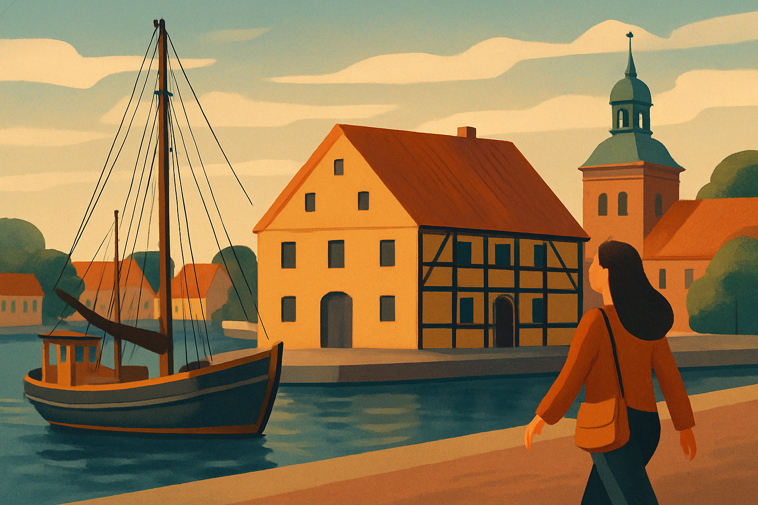 Oplevelser i Nakskov: havn, historie og søfart